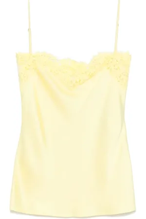 Stella McCartney Tanktop mit Spitzenborte