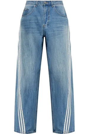 adidas Jeans mit weitem Bein