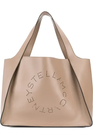 Stella McCartney Handtasche mit perforiertem Logo
