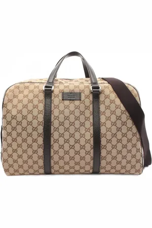 Gucci 2010 Boston Tasche aus GG Canvas