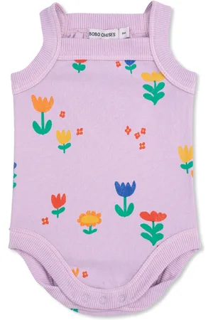Bobo Choses Body mit Blumen-Print
