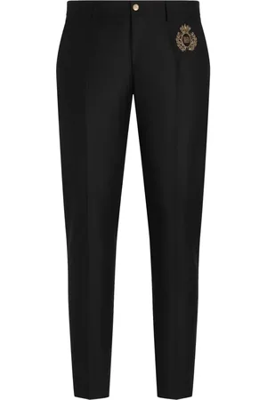 Dolce & Gabbana Hose mit Logo-Stickerei