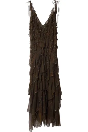 Burberry Kleid mit Paisleymuster