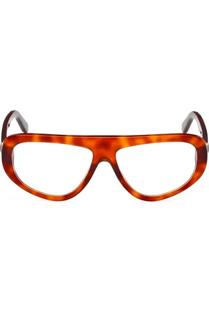 Moncler Brille mit geometrischem Gestell