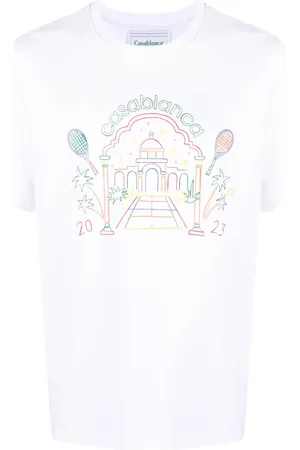 Casablanca Rainbow Crayon Temple T-Shirt