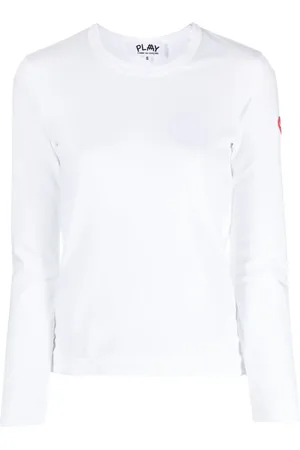 Comme des Garçons X The Artist Invader T-Shirt mit Pixel-Applikation