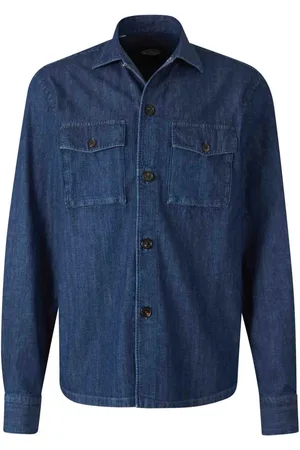 Vincenzo di Ruggiero Klassisches Jeanshemd