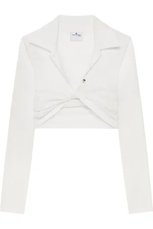 Courrèges Hemd mit Twist-Detail