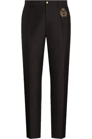 Dolce & Gabbana Hose mit Logo-Stickerei