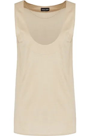Giorgio Armani T-Shirt mit U-Ausschnitt