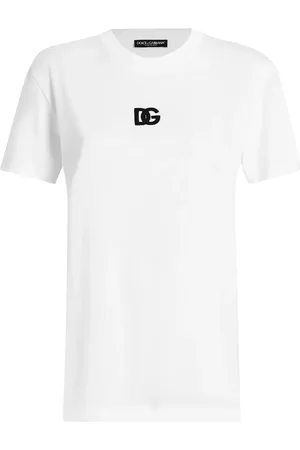 Dolce & Gabbana T-Shirt mit Logo-Stickerei