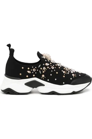 RENE CAOVILLA Morgana Sneakers mit Strass