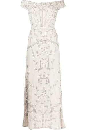 Saiid Kobeisy One-Shoulder-Kleid mit Tüll