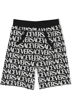 VERSACE Joggingshorts mit Logo-Print