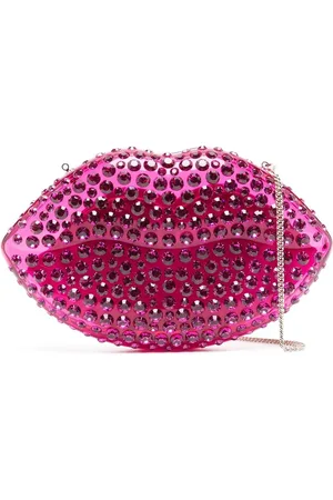 Aquazzura Clutch mit Lippen-Form