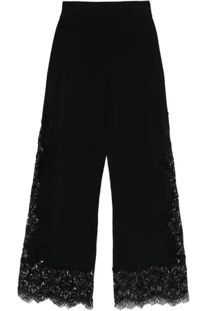 ERMANNO SCERVINO Hose mit Spitzeneinsätzen