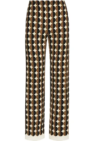 Oscar de la Renta Hose mit geometrischem Muster