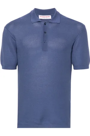 Orlebar Brown Maranon Poloshirt mit Wabenmuster