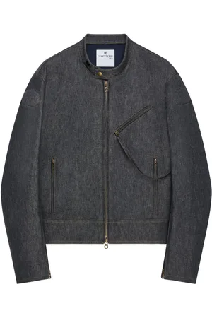 Courrèges Bomberjacke im Jeans-Look