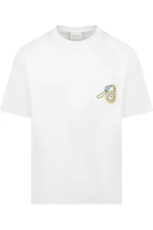 Drôle de Monsieur T-Shirt mit Stickerei