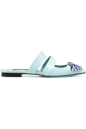 Philipp Plein Mules mit Kristallen