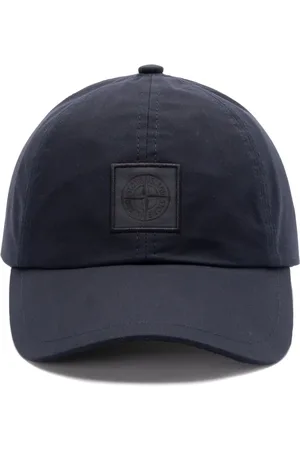 Stone Island Kappe mit Kompass-Applikation