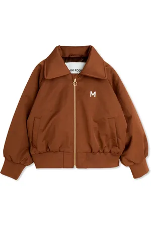 Mini Rodini Jacke mit Logo-Stickerei