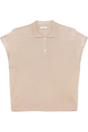 PESERICO SIGN Poloshirt aus Feinstrick