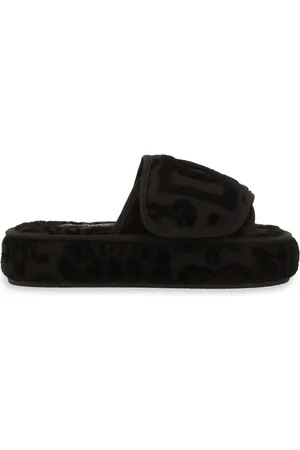 Dolce & Gabbana Slipper mit Logo-Stickerei
