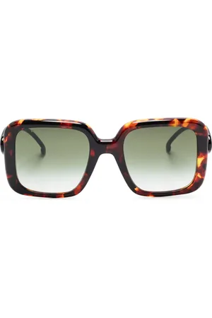 Etro Sonnenbrille mit eckigem Gestell