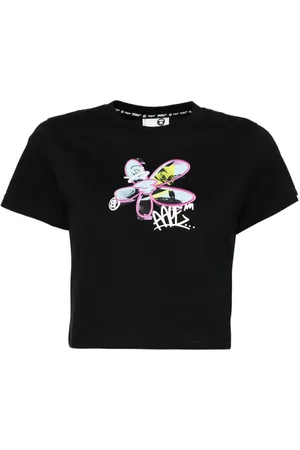 A Bathing Ape T-Shirt mit grafischem Print