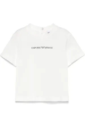 Emporio Armani T-Shirt mit gummiertem Logo