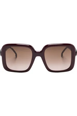 Etro Sonnenbrille mit eckigem Gestell