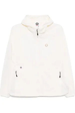 A Bathing Ape Windbreaker mit Moonface-Logo
