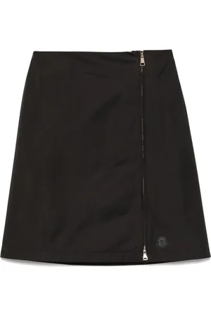 Moncler Midirock mit Reißverschluss