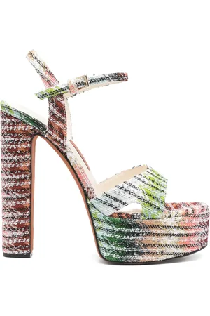 Missoni Sandalen mit Pailletten 145mm