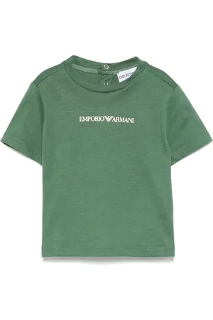 Emporio Armani T-Shirt mit gummiertem Logo