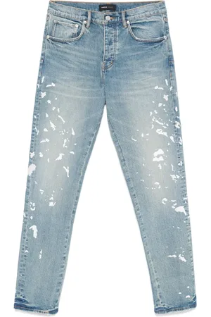 Purple Brand Jeans mit Stickerei
