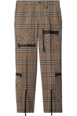 Burberry Check Cargohose