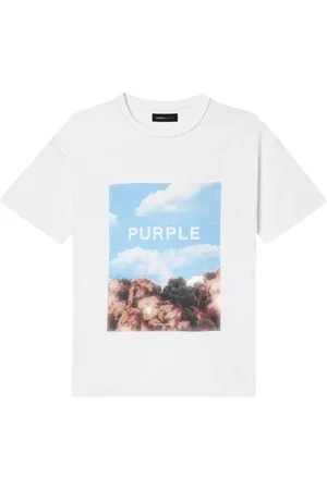 Purple Brand T-Shirt mit grafischem Print