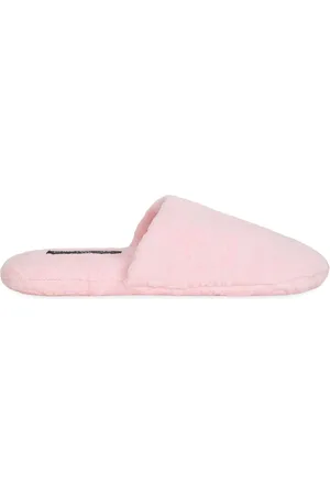 Dolce & Gabbana Slipper mit Logo-Stickerei