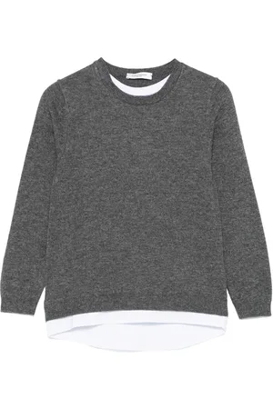 Paolo Pecora Pullover mit Layering-Detail
