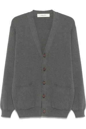 Golden Goose Cardigan mit Logo-Applikation
