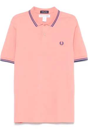 Comme des Garçons X Fred Perry Poloshirt mit Logo-Stickerei