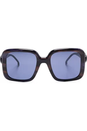Etro Sonnenbrille mit eckigem Gestell