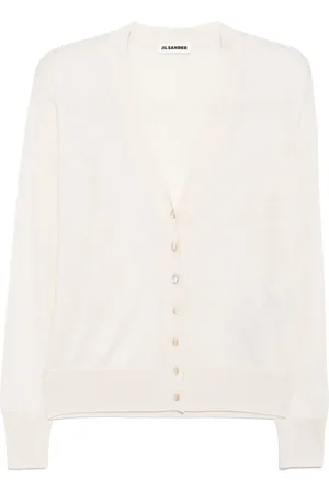 Jil Sander Cardigan mit V-Ausschnitt
