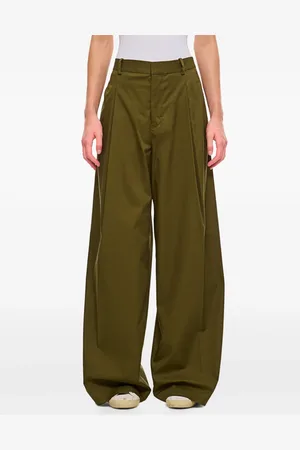 Frame Wide-Leg-Hose mit Bundfalten