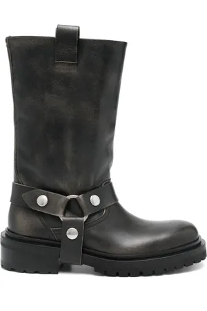 Golden Goose Bikerstiefel aus Leder