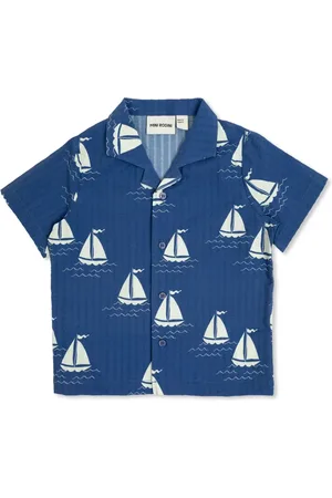 Mini Rodini Sailing Boats Hemd