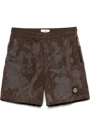 Stone Island Shorts mit Camouflage-Print